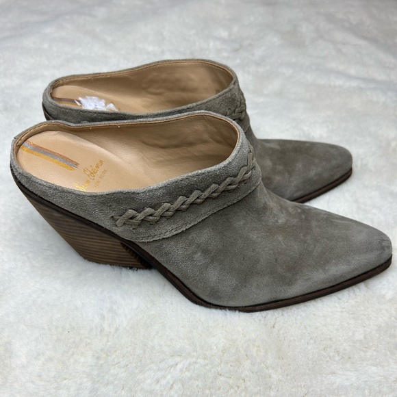 Sam Edelman Alison Leather Mule Heeled Boots 9 - Picture 4 of 10